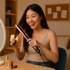 2-in-1 Hair Dryer and Straightener | Fast Heat Technology for Smooth, Frizz-Free Hair at Home or On-the-Go