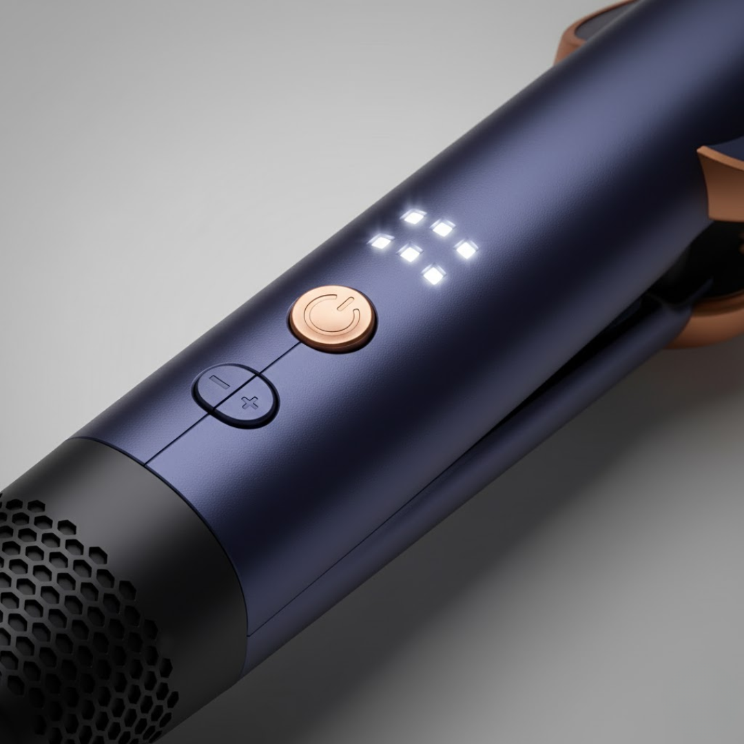 2-in-1 Hair Dryer and Straightener | Fast Heat Technology for Smooth, Frizz-Free Hair at Home or On-the-Go