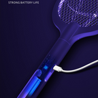 Insect Killer Tennis Racket – Portable Electric Mosquito Swatter, Night Mosquito Killing Lamp