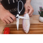 Heavy Duty Kitchen Scissors – Stainless Steel Multi-Purpose Cutter for Meat, Fish & Veggies