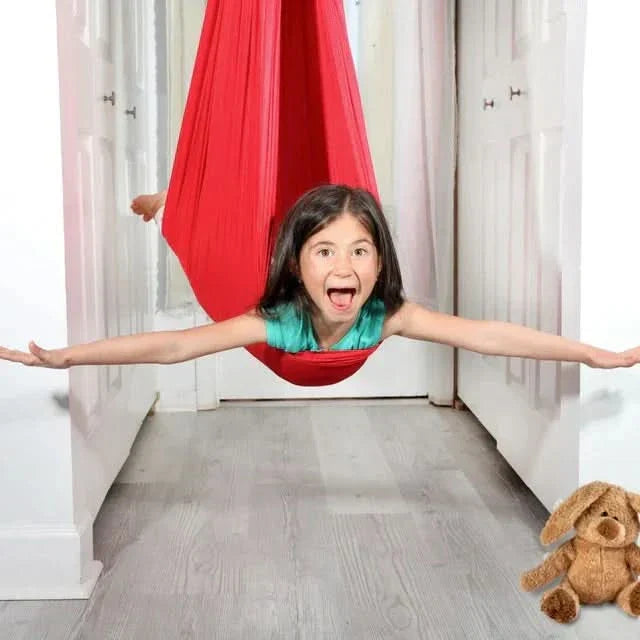 Indoor Sensory Therapy Swing for Kids | Durable, Cozy Fabric & Ideal for Autism, ADHD, or Sensory Processing Needs