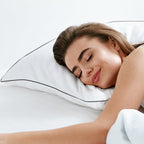 High Support Medium Firm Pillows - Pack of 2 Washable Hotel Quality Sleep Pillows for Back and Side Sleepers