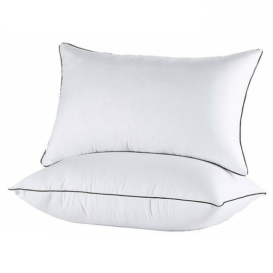 High Support Medium Firm Pillows - Pack of 2 Washable Hotel Quality Sleep Pillows for Back and Side Sleepers