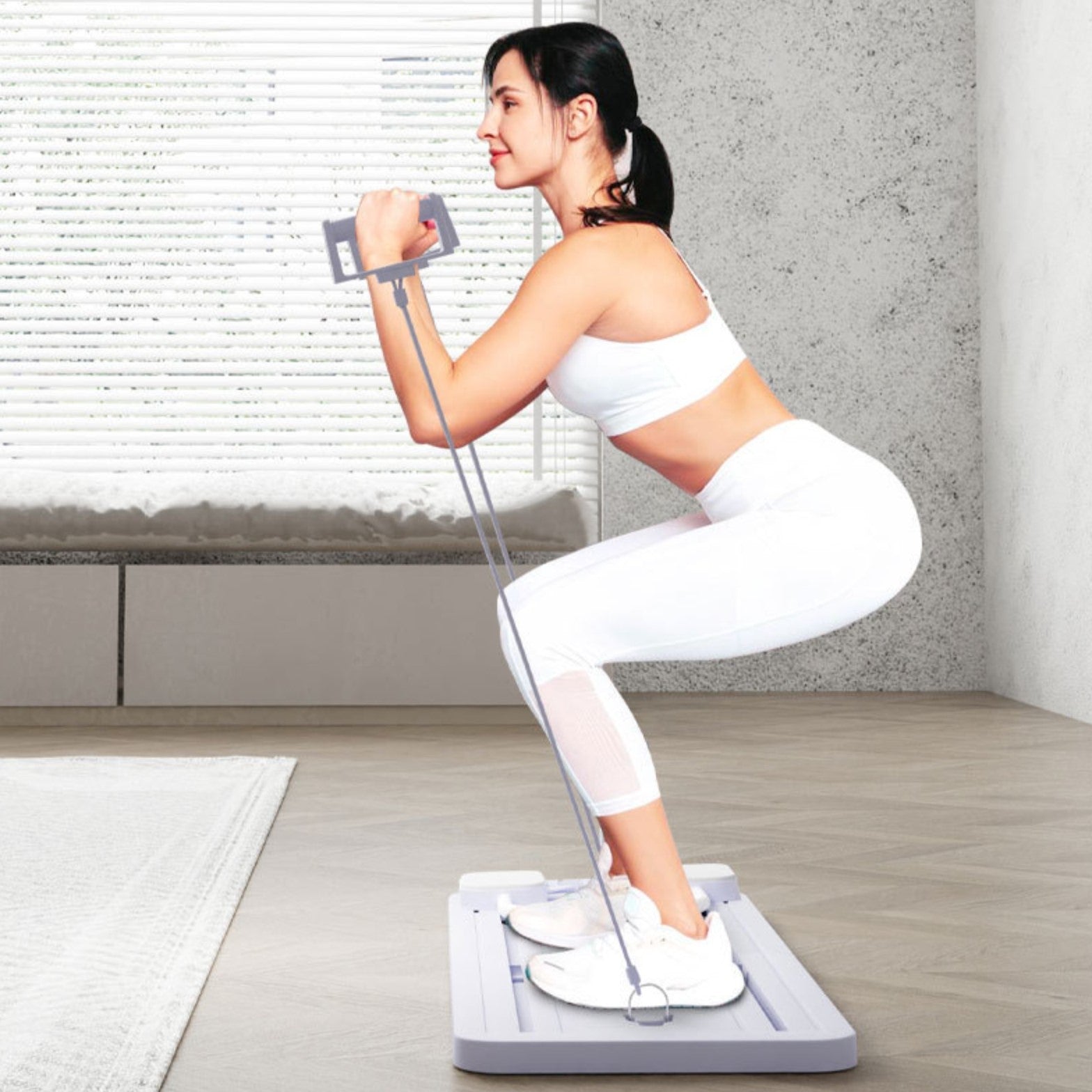 Pilates Reformer Set | Core Strengthening, Flexibility & Compact for Home or Office Use