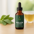 Natural Mullein Extract | Mullein Drops for Lung Detox - Support Lungs & Clear Phlegm with Herbal Power