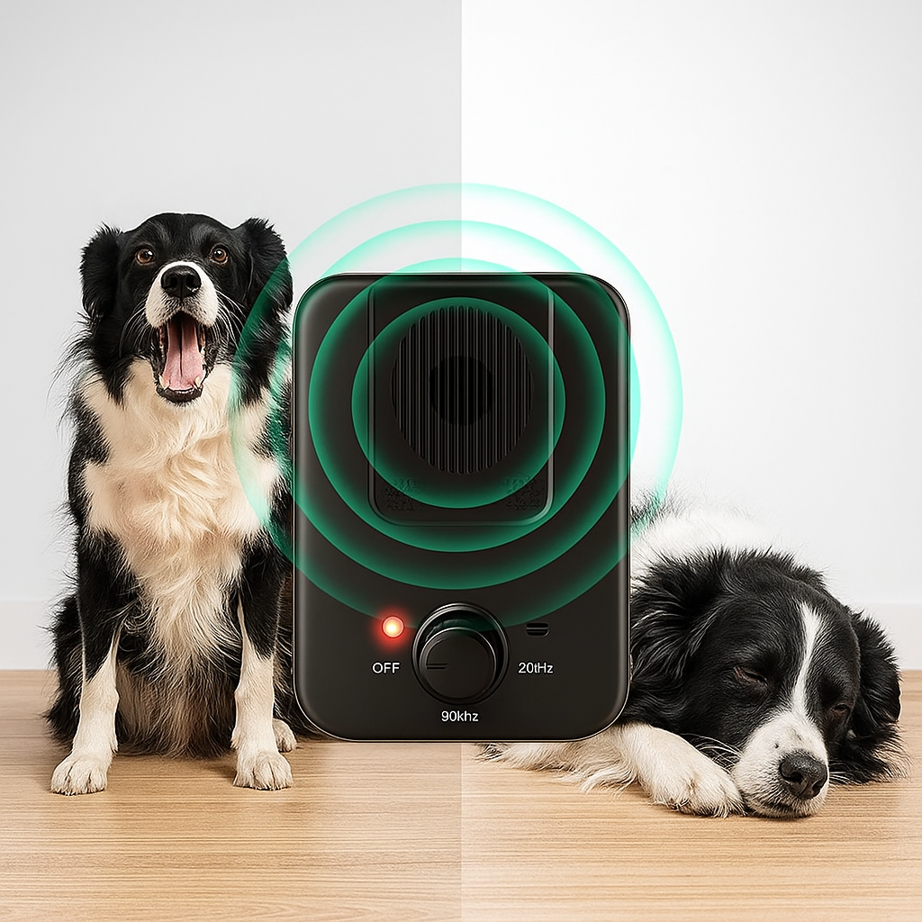 Bark Control Device for Dogs | Ultrasonic, Waterproof & Effective Solution for Training and Reducing Barking at Home