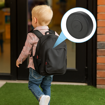 GPS Backpack Tracker for Kids | Real-Time Location, Safe Zone Alerts & Anti-Theft Protection – No Subscription Needed