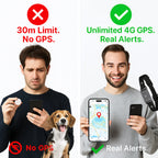 4G GPS Dog Tracker Collar | Real-Time Location & Safety Alerts