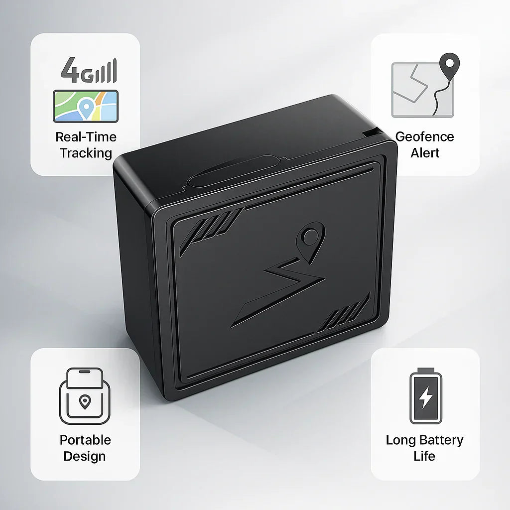 4G Personal GPS Tracker for Hiking & Outdoor Safety | Real-Time Location & No Subscription Required