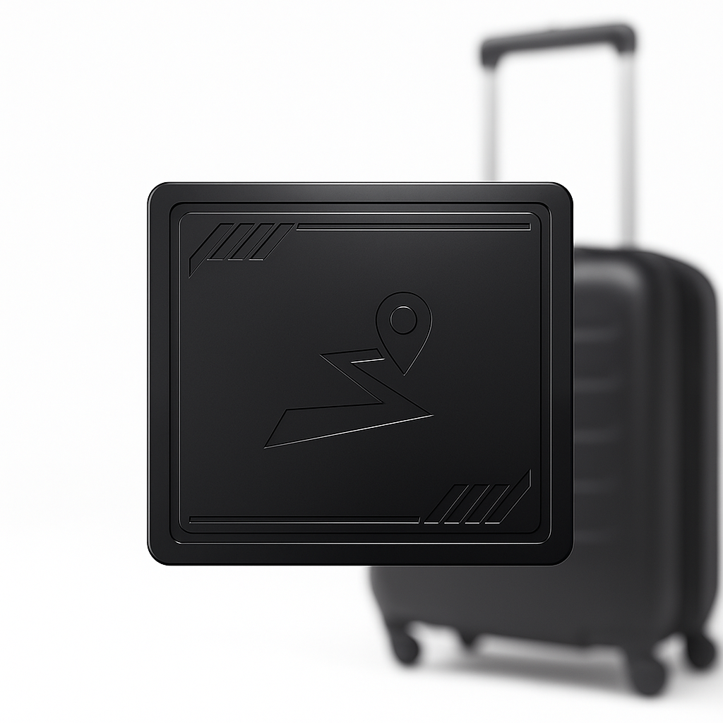 4G Luggage GPS Tracker with Real-Time Location | No Subscription, Geofencing Alerts & Anti-Theft Design for Travel Security