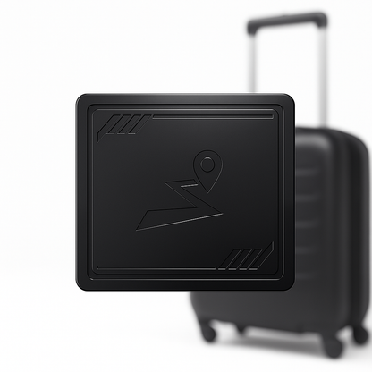 4G Luggage GPS Tracker with Real-Time Location | No Subscription, Geofencing Alerts & Anti-Theft Design for Travel Security