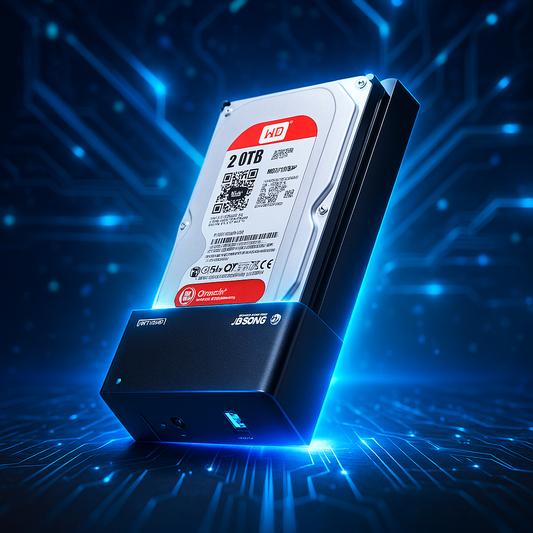 USB 3.0 HDD Docking Station | Tool-Free, Hot-Swap Compatible for 2.5 & 3.5 Inch Hard Drives