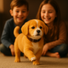 Interactive Plush Dog Toy | AI-Powered, Touch-Responsive & Soft for Kids Aged 3+