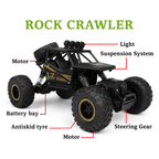 1:12 Scale Remote Control Truck for Kids | 4WD Off-Road, Shockproof & Anti-Skid Wheels for Outdoor Adventures