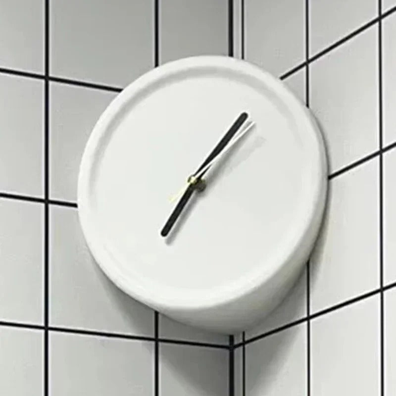 Modern Cornetto Wall Clock with Minimalist Design for Home & Office Decor