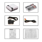 Classic Game Console with 620 Built-In Games | Plug-and-Play with Dual Controllers for Family Fun and Nostalgic Gaming