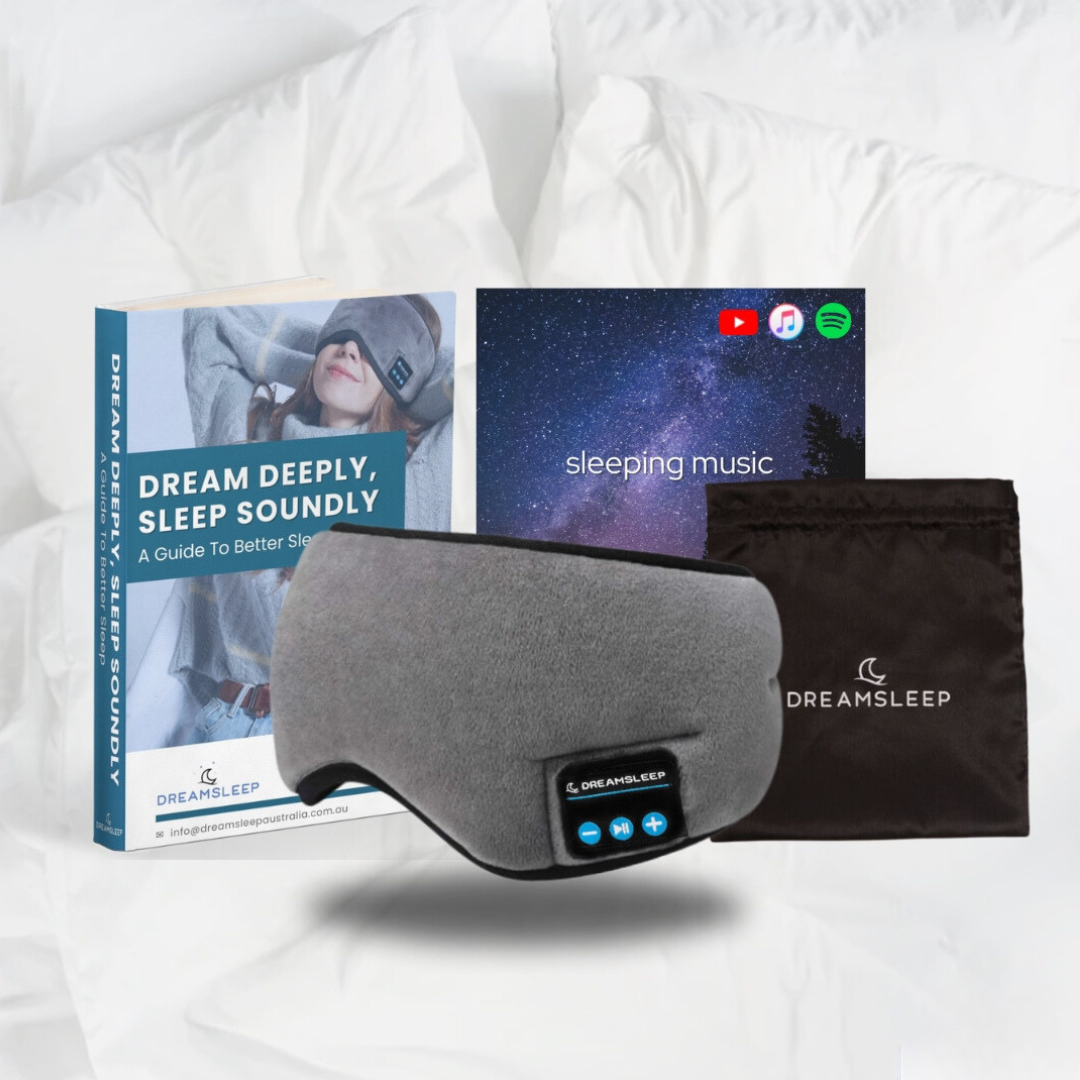 Bluetooth Sleeping Eye Mask | Noise & Light Blocking for Better Sleep at Home or Travel
