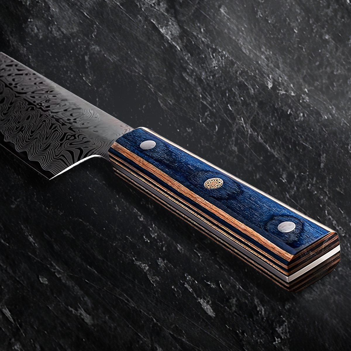 Santoku Chef Knife | Razor-Sharp, Ergonomic Handle & Ideal for Versatile Kitchen Use