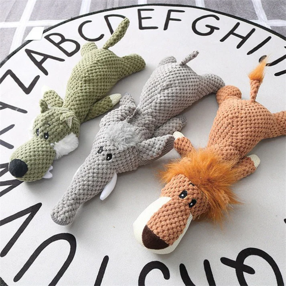 Squeaky Chew Indestructible Dog Toy | Durable, Soft & Perfect for All Chewers of Any Size