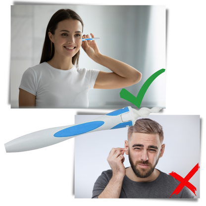 Ear Wax Remover - Smart Ear Pick Swab – Spiral Earwax Cleaner Tool for Safe and Easy Ear Cleaning