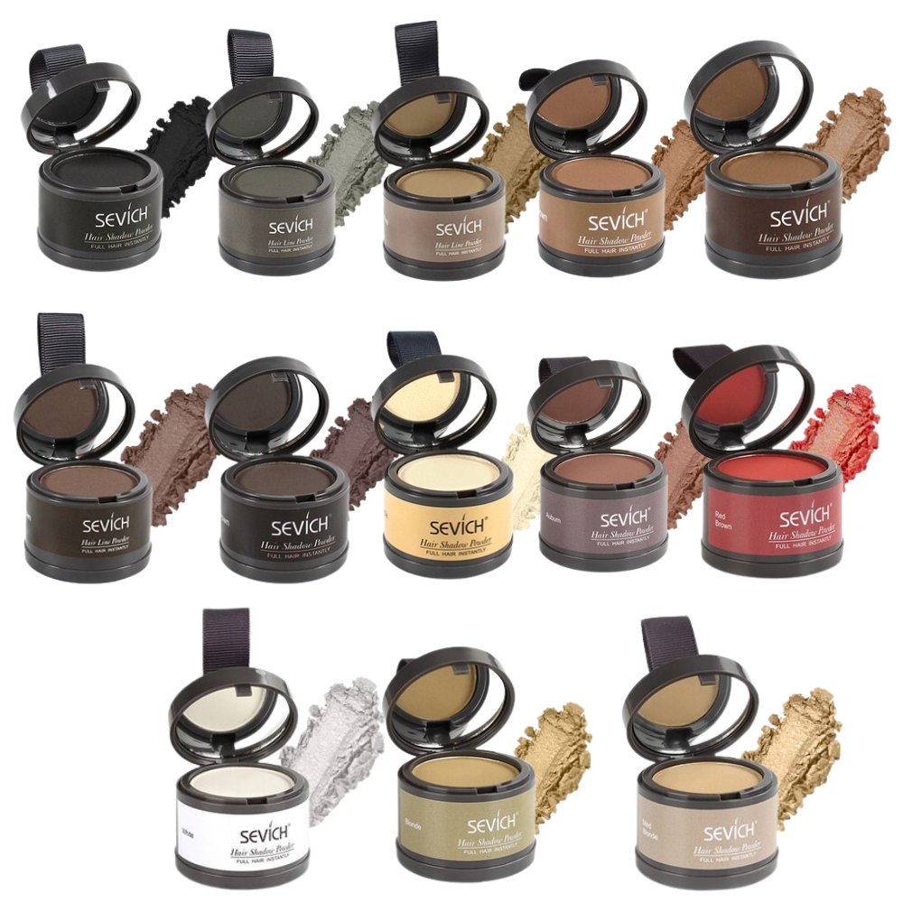 Hairline Touch-Up Powder - Root Concealer | Grey Root Cover Up