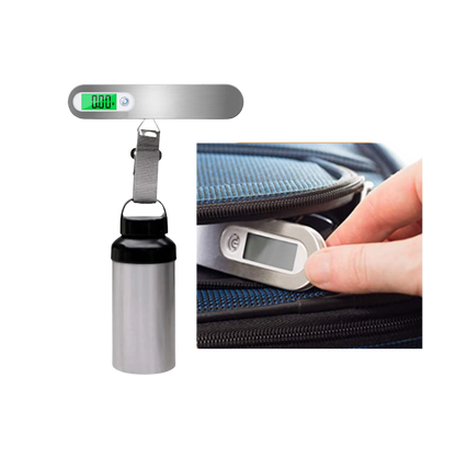 Digital Luggage Weighing Scale – Portable Electronic Suitcase Scale with Strap, Accurate Travel Weight Measurement