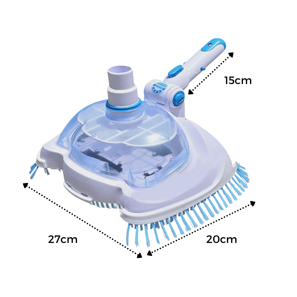 Swimming Pool Cleaning Brush – Easy and Efficient Pool Maintenance Tool | Perfect for Walls and Floors