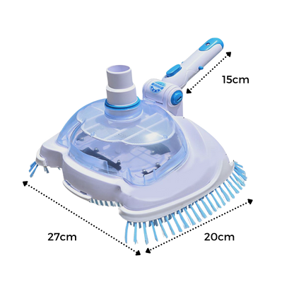 Swimming Pool Cleaning Brush – Easy and Efficient Pool Maintenance Tool | Perfect for Walls and Floors