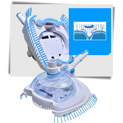 Swimming Pool Cleaning Brush – Easy and Efficient Pool Maintenance Tool | Perfect for Walls and Floors