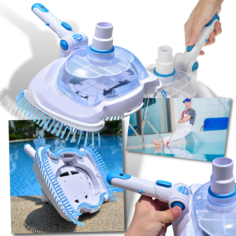 Swimming Pool Cleaning Brush – Easy and Efficient Pool Maintenance Tool | Perfect for Walls and Floors