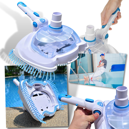 Swimming Pool Cleaning Brush – Easy and Efficient Pool Maintenance Tool | Perfect for Walls and Floors