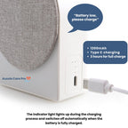 Sunrise Wake-Up Light Alarm Clock | White Noise Machine, Bluetooth & Dimmable Nightlight for Kids & Adults Sleep Training