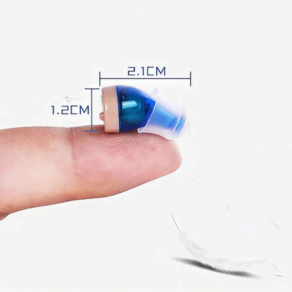 In-Ear Rechargeable Hearing Aids with Clear Sound, Long Battery Life, Comfortable Fit for Daily Use and Enhanced Hearing