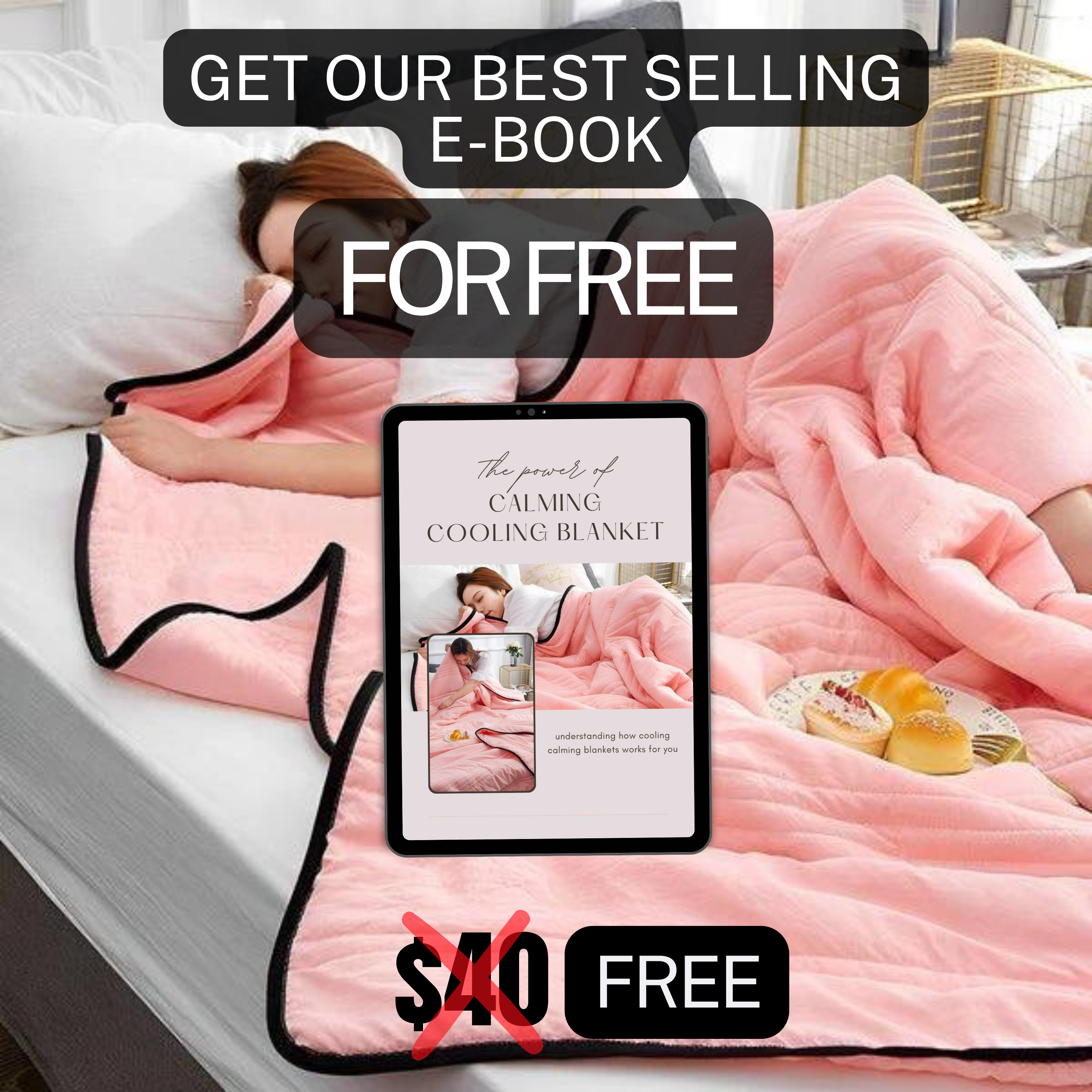 Cooling Blanket | Advanced Moisture-Wicking Technology for Hot Sleepers & Summer Comfort