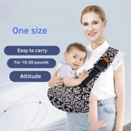 Baby Hip Seat Carrier | Ergonomic, Adjustable & Lightweight for Everyday Use and Comfortable Child Carrying