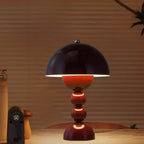 LED Wireless Table Lamp - Nordic Design, Rechargeable, Touch Control - Ideal for Bedroom, Living Room & Home Office