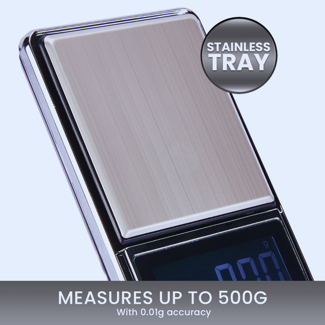 Digital Pocket Scale | Accurate to 0.01g, Compact Design & Ideal for Kitchen, Hobbies, and Jewellery Weighing
