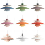 Nordic Modern Layered Shade Pendant Light Fixture for Living Room & Dining Room Decor