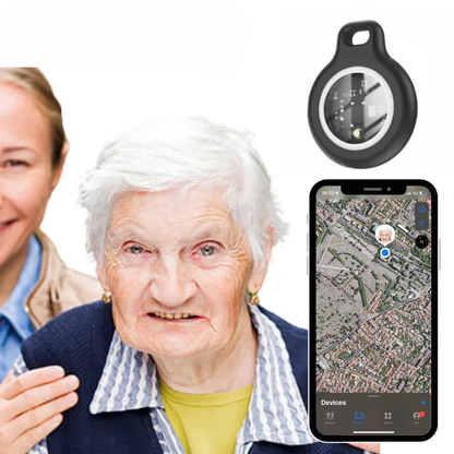GPS Tracker for Seniors | Real-Time Tracking, Waterproof & No Subscription Fees for Peace of Mind