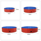 Folding Dog Pool | Durable, Claw-Resistant & Space-Saving for Garden, Patio or Travel Use