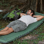 Camping Inflatable Portable Mattress | Lightweight, Built-in Foot Pump & Compact Design for Outdoor Adventures