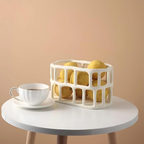 Modern Ceramic Fruit Bowl - Decorative Centerpiece for Kitchen & Dining Table