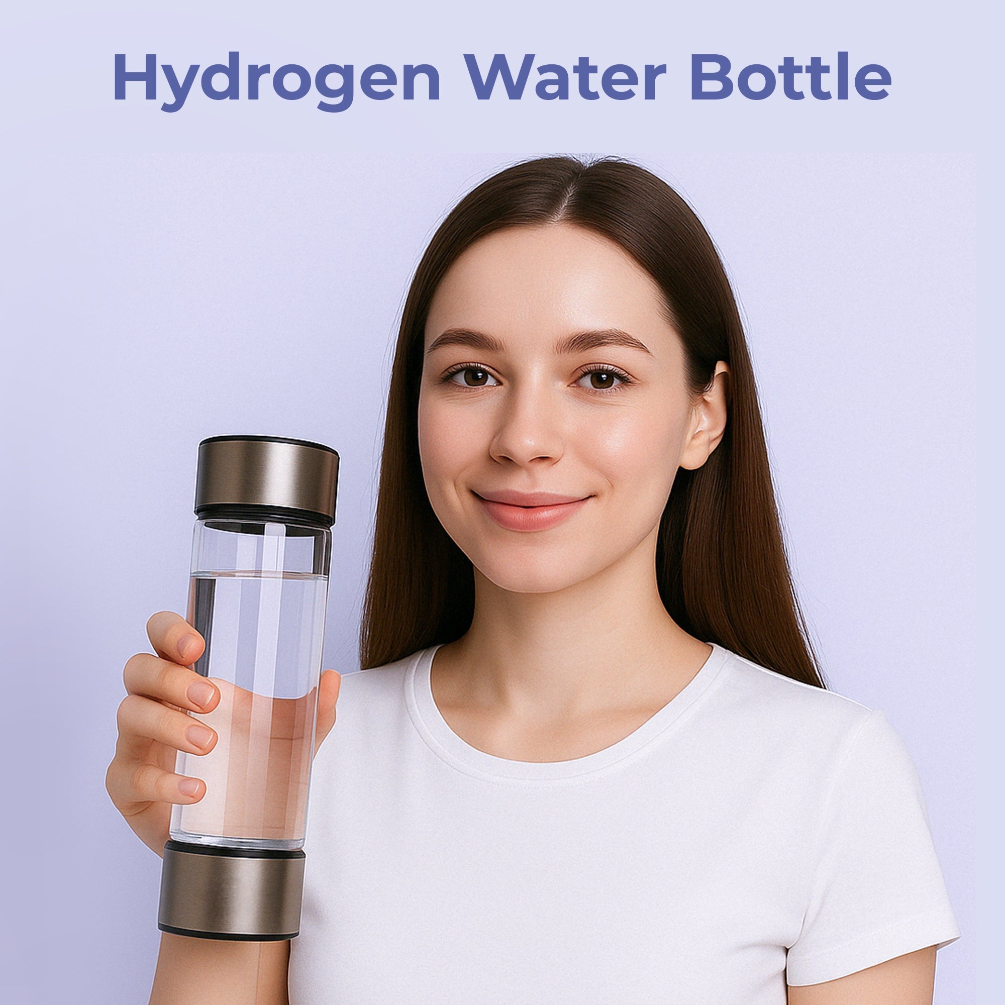 Hydrogen Water Ionizer Bottle | Boosts Energy, Enhances Mental Clarity & Supports Overall Well-being for Active Lifestyles