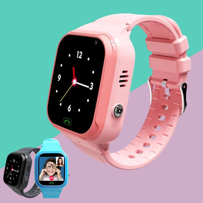 Kids Smart Watch GPS Tracker with Touch Screen, Waterproof Design, Adjustable Band, for Outdoor Activities & Daily Use
