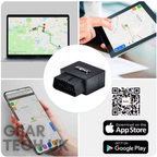 Car Tracker No Subscription – OBD2 GPS Car Tracking Device | Plug & Play Real-Time Car GPS Tracker