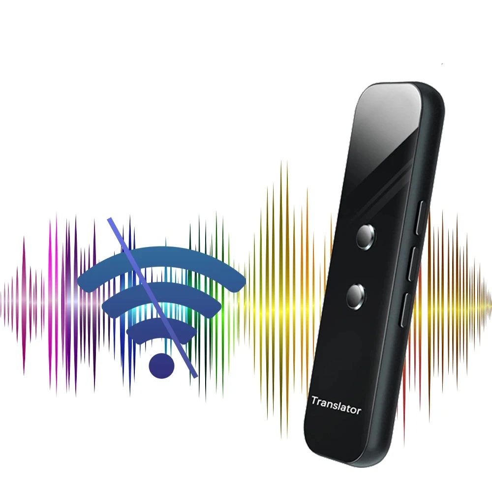 Offline Instant Voice Translator | Real-Time, Bluetooth Connectivity & Essential for Social Workers and Travel Communication