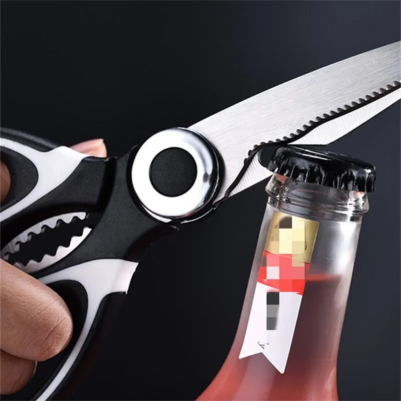 Heavy Duty Kitchen Scissors – Stainless Steel Multi-Purpose Cutter for Meat, Fish & Veggies