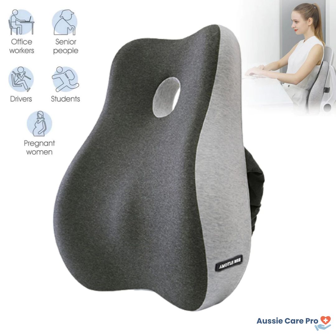 Lumbar Support Pillow | Ultimate Comfort & Ergonomic Design for Back Pain Relief