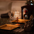 LED Crystal Table Lamp - Modern Decorative Lighting for Living Room, Bedroom & Office Use