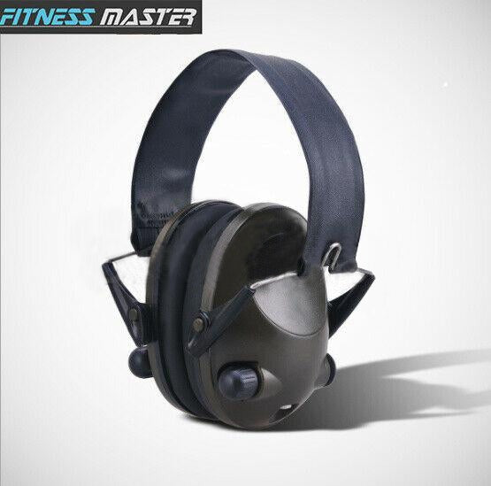 Electronic Noise Reduction Earmuffs | Adjustable, Lightweight with 3.5mm Audio Jack for Shooters and Hunters